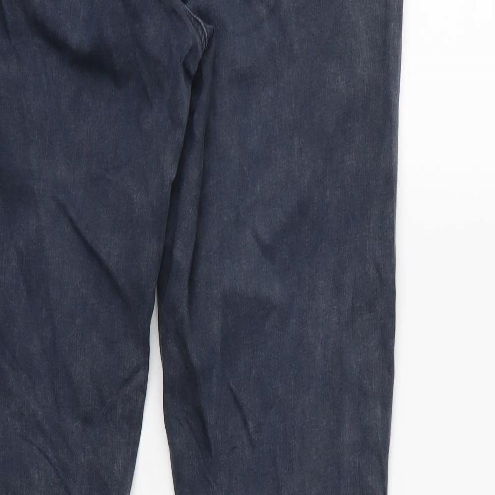 Topshop Womens Grey Denim Skinny Jeans L30 in