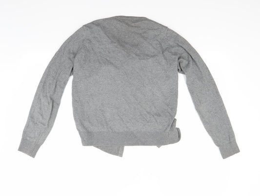 Atmosphere Womens Grey Cardigan Jumper Size 10