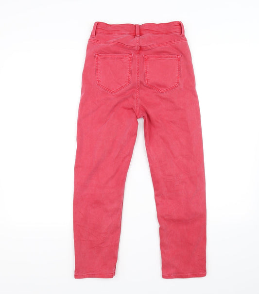 Marks and Spencer Womens Red Skinny Jeans Size 6 L21 in