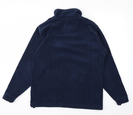 JERZEES Mens Blue Pullover Jumper Size S