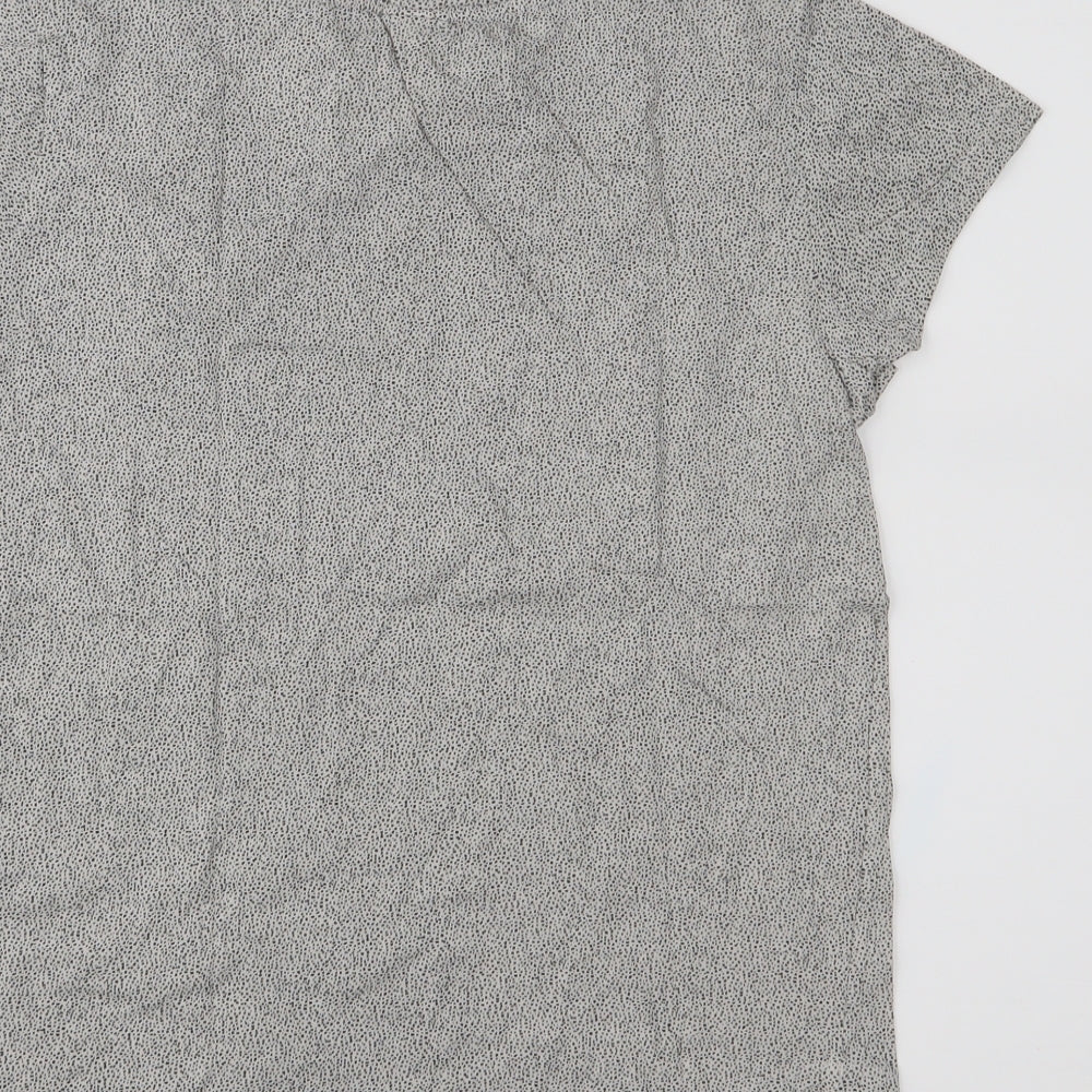 H&M Womens Grey Basic T-Shirt Size XS