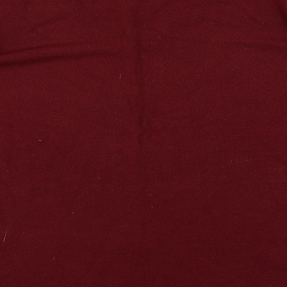 Papaya Womens Red Pullover Jumper Size S