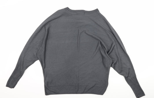 Marks and Spencer Womens Grey Pullover Jumper Size 12