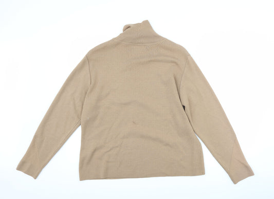 Klass Womens Brown Pullover Jumper Size XL