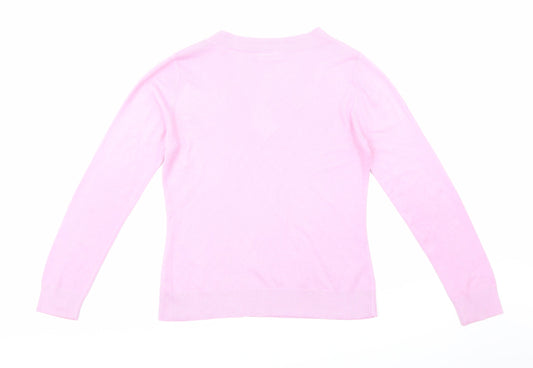 BHS Womens Purple Knit Pullover Jumper Size 10