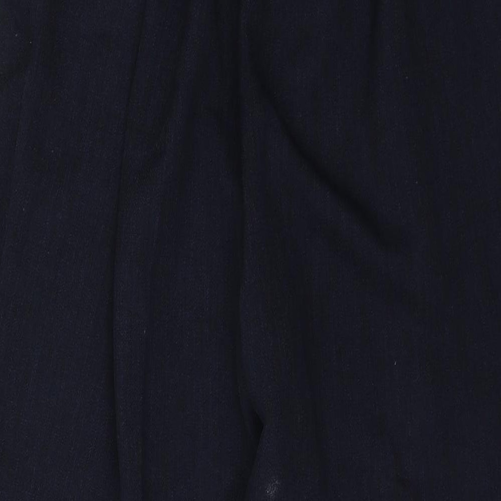 Brand and care label for Damart women’s blue sweatpants, size UK 16, 25-inch leg