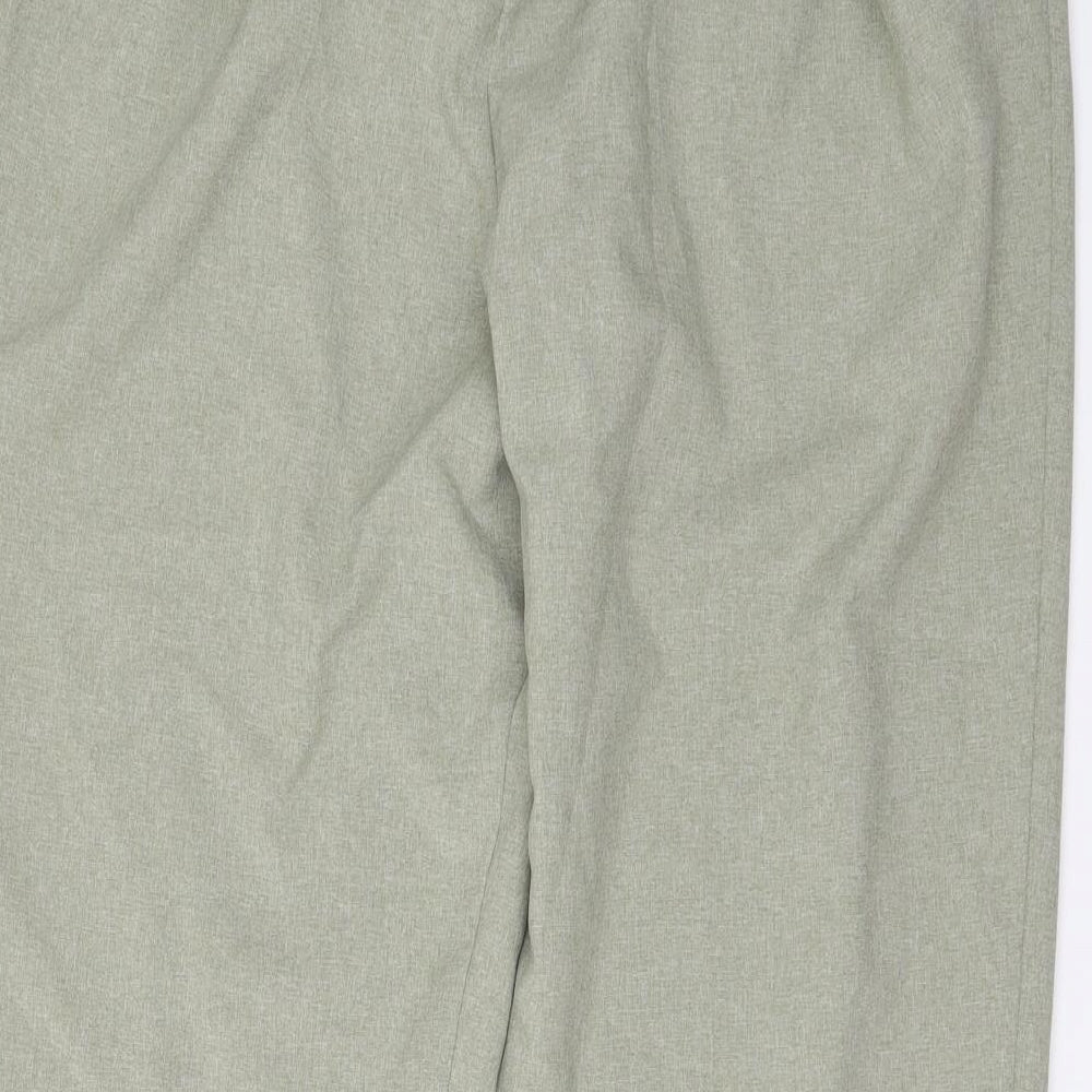 Classic Womens Green Trousers Size 18 L25 in
