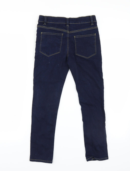 Matalan Girls Blue Skinny Jeans Size 10 Years