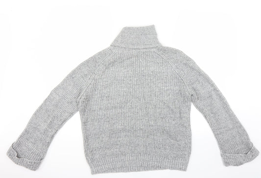Neon Rose Womens Grey Pullover Jumper Size M