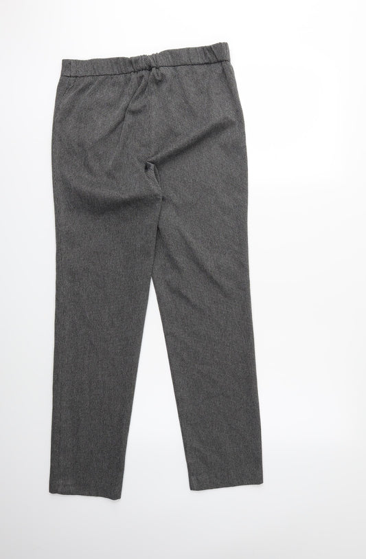 Bonmarché Womens Grey Trousers Size 10 L28 in