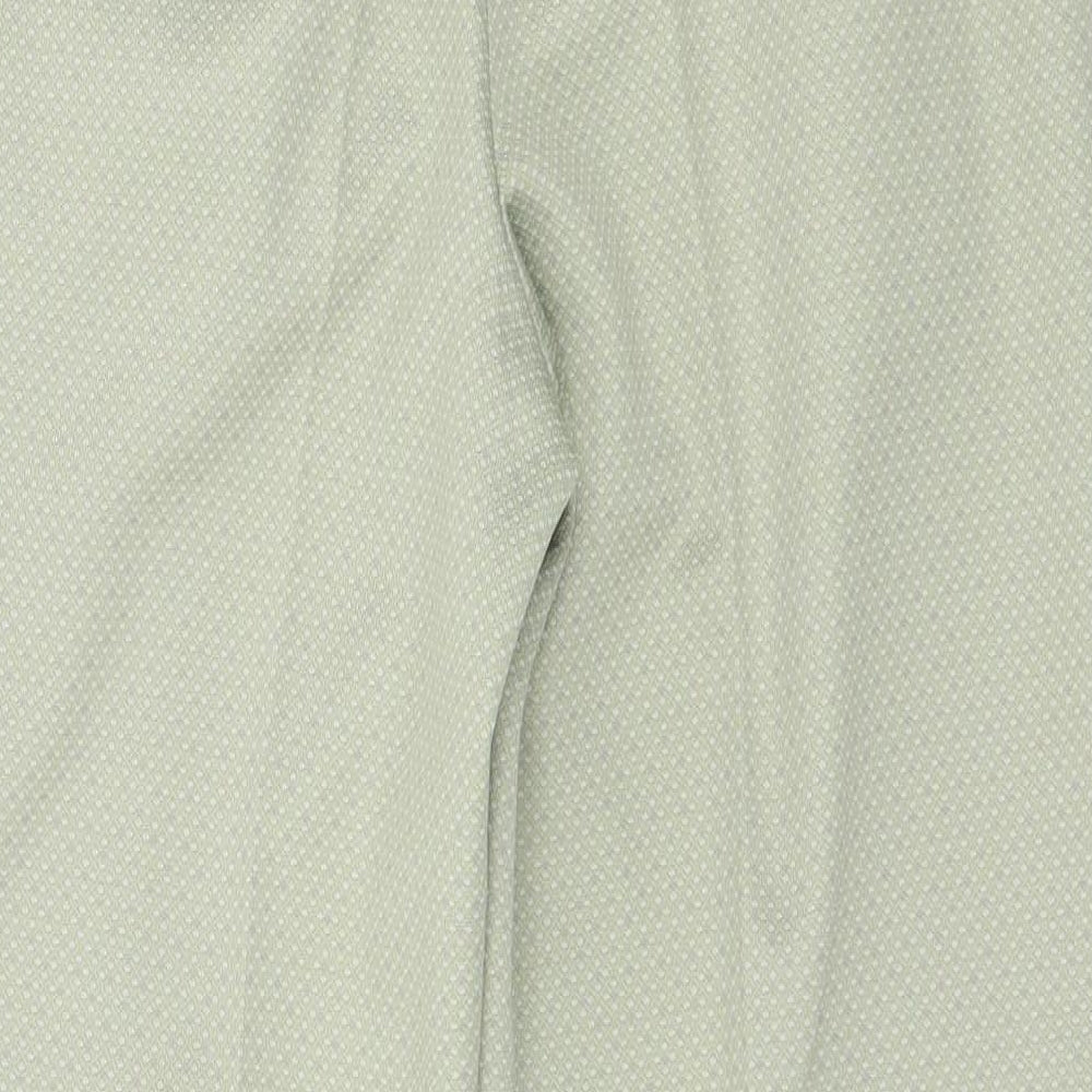 Marks and Spencer Womens Green Trousers Size 10 L26 in