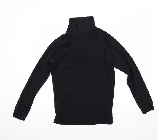 Womens UK L Regular Slazenger Black Pullover Sweatshirt
