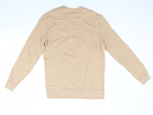 ASOS Mens Beige Pullover Sweatshirt Size XS