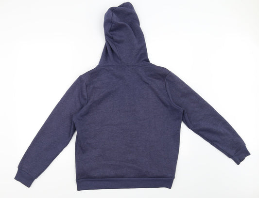 Papaya Mens Blue Full Zip Sweatshirt Size M