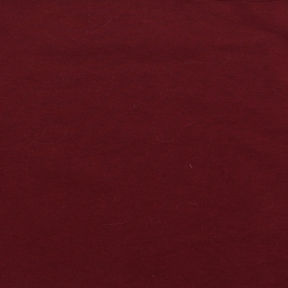 Primark Womens Brown Jersey Pullover Sweatshirt Size 8 - Oversized