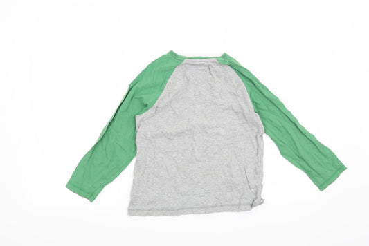 NEXT Boys Grey Basic T-Shirt Size 6 Years - Super State