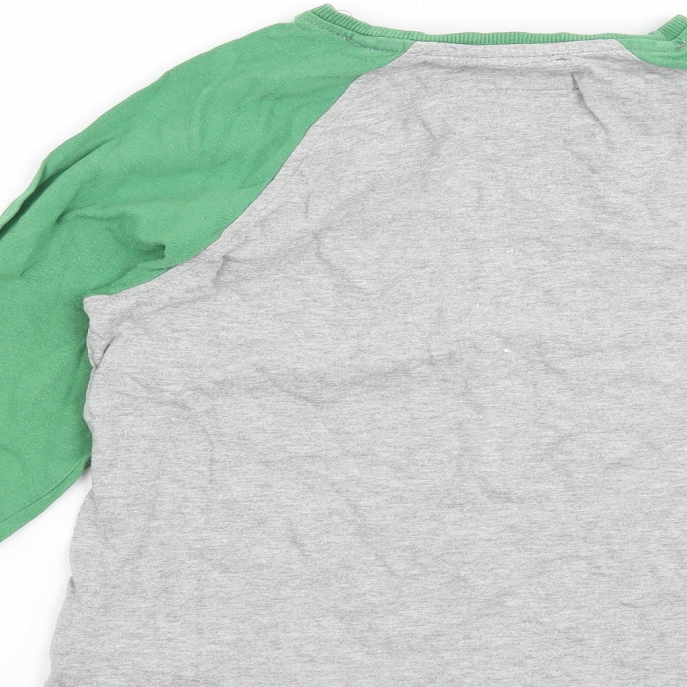 NEXT Boys Grey Basic T-Shirt Size 6 Years - Super State