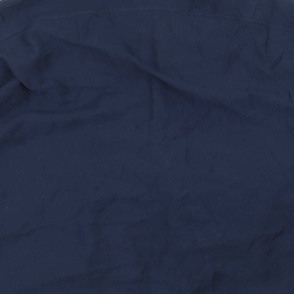 Marks and Spencer Womens Blue Pea Coat Coat Size 14