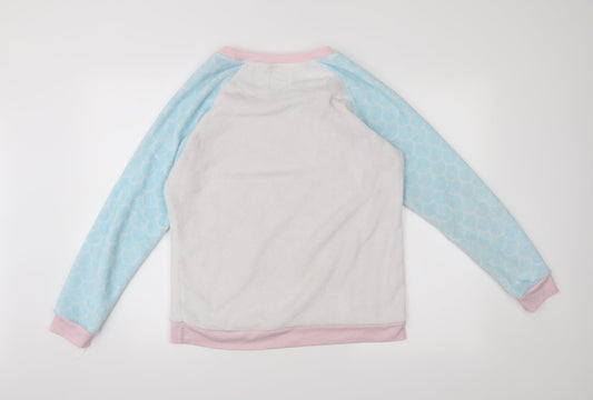 Disney Womens Blue Pullover Jumper Size 12