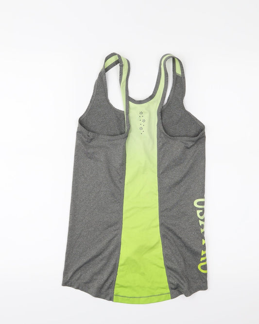 USA Pro Womens Grey Basic Tank Size 8