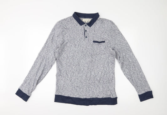 River Island Mens Blue Pullover Jumper Size M