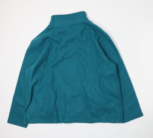 Anne De Lancay Womens Blue Jacket Size XL