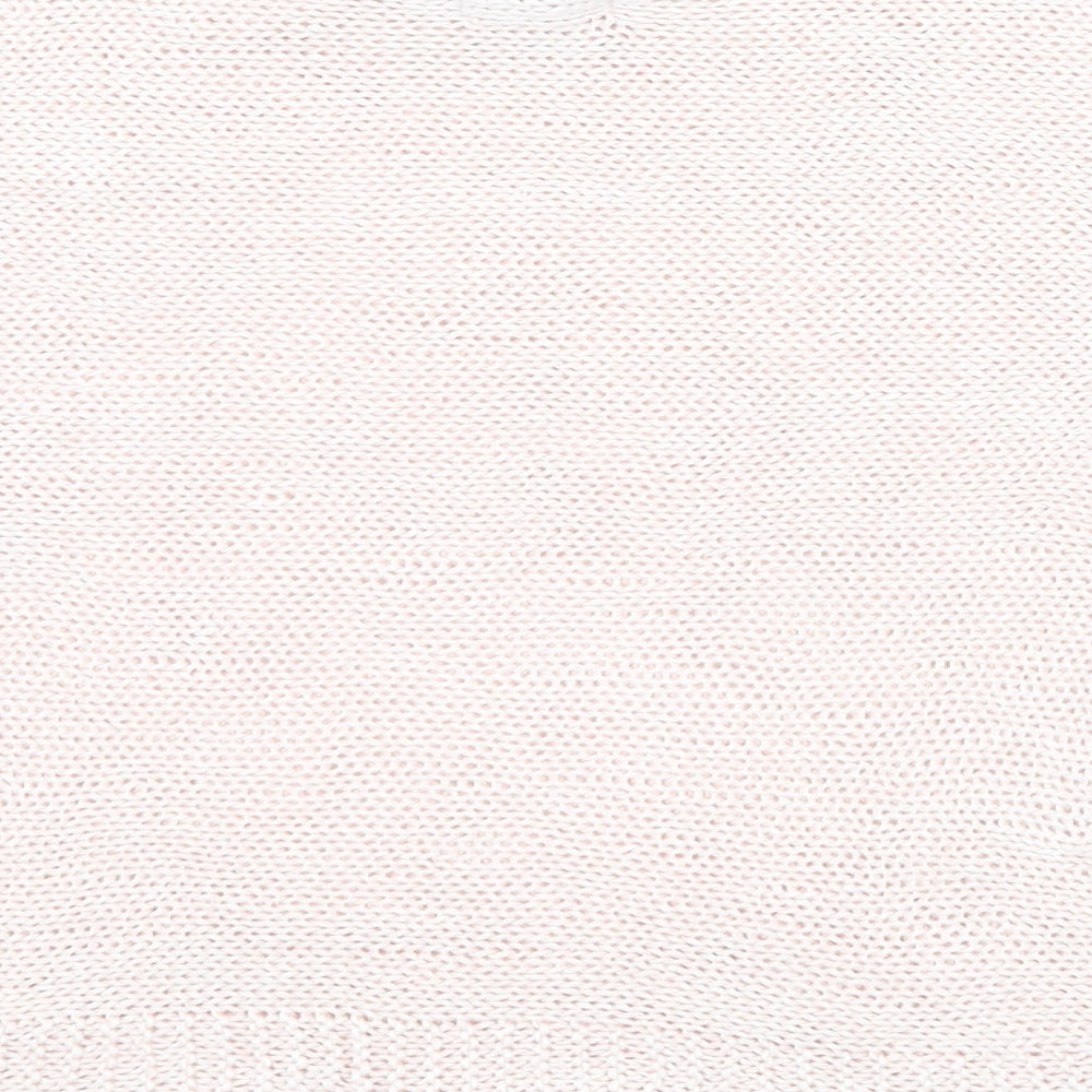 Brand and care label for Carina Ricci women’s pink basic t-shirt, size S