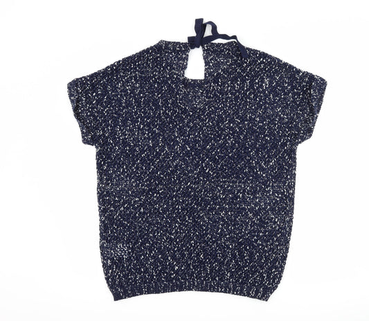 ESMARA Womens Blue Pullover Jumper Size 14