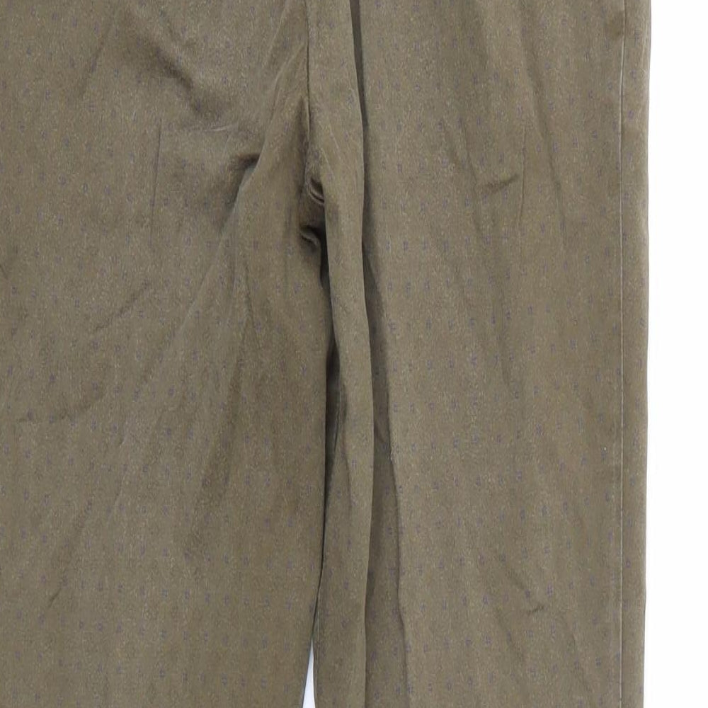 Uniqlo Womens Green Trousers Size 26 L27 in