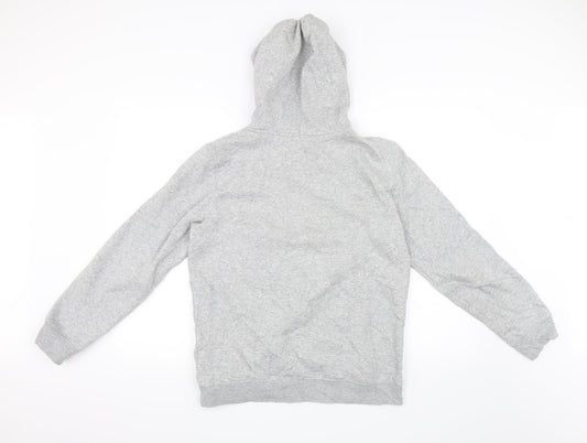 H&M Womens Grey Pullover Hoodie Size XS