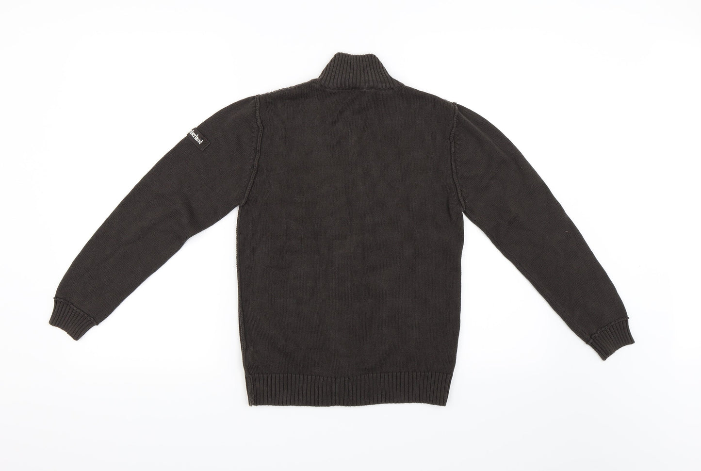 Timberland Womens Brown Full Zip Jumper Size 12