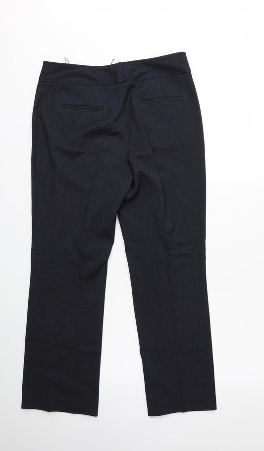 NEXT Womens Blue Trousers Size 10 L28 in