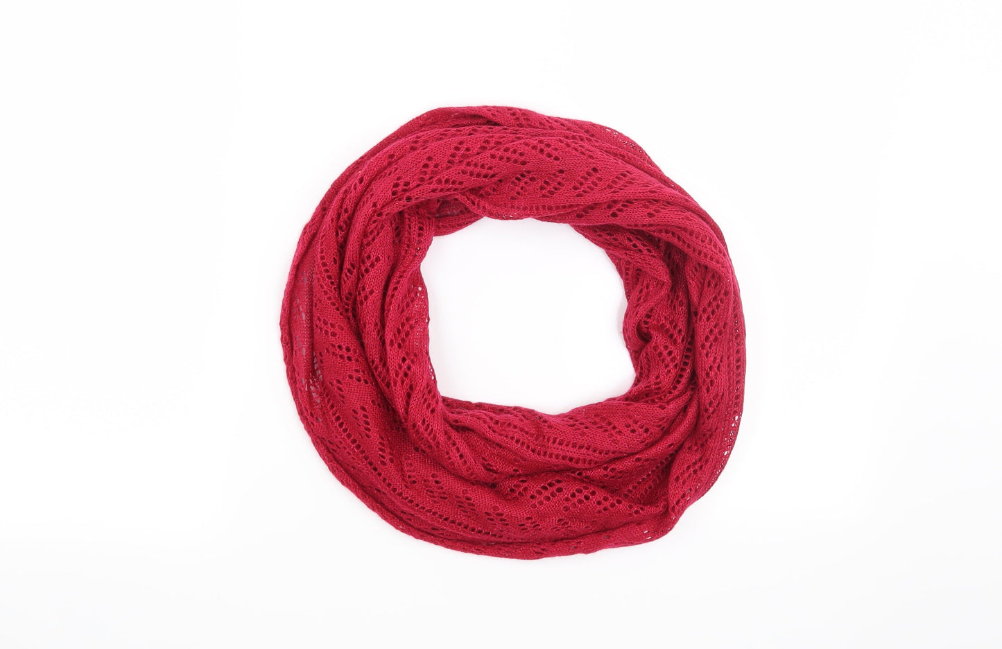 Preworn Womens Pink Scarf