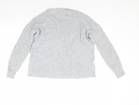 Marks and Spencer Womens Grey Pullover Jumper Size 8