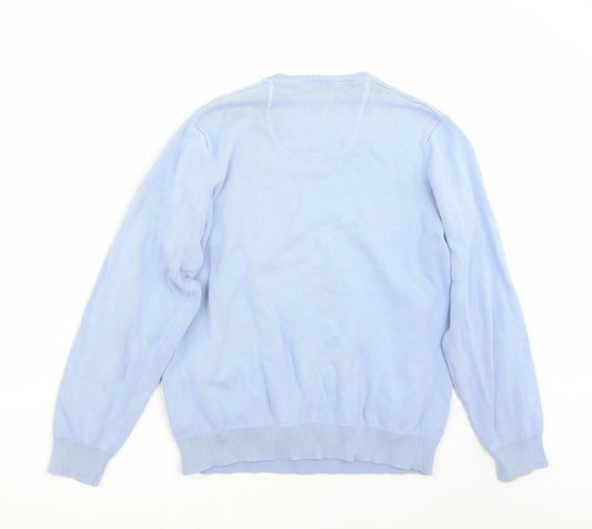 Marks and Spencer Womens Blue Pullover Jumper Size L