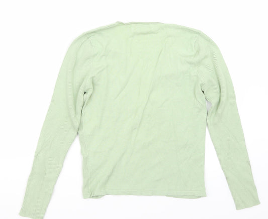 Marks and Spencer Womens Green Pullover Jumper Size 12