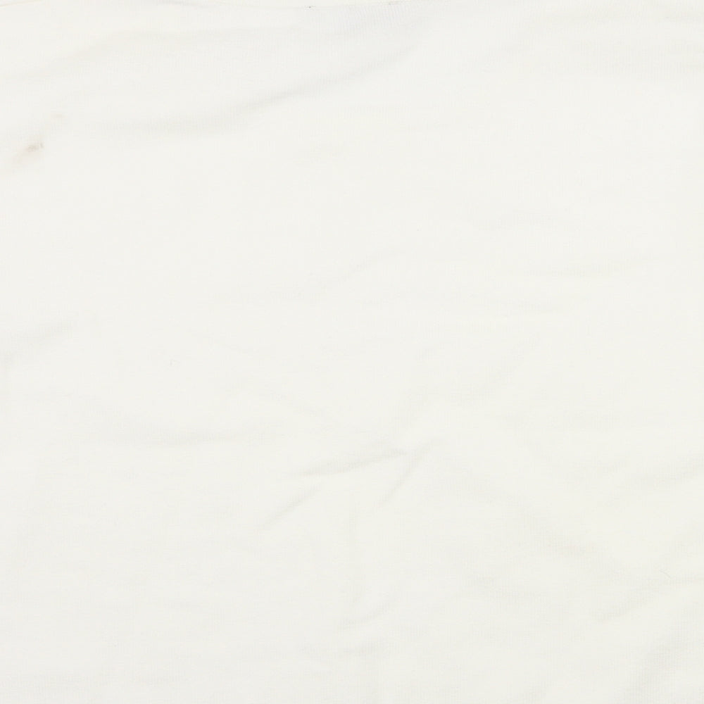 Brand and care label for Selected Femme women’s white jumper, size XL