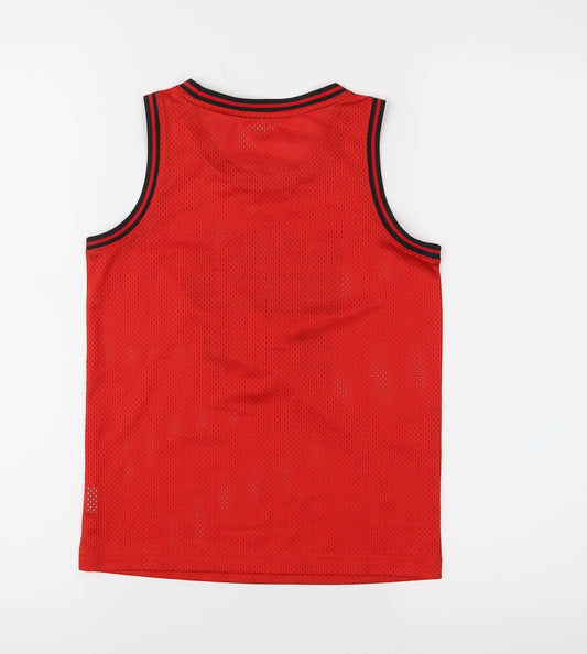 Balabala Boys Red Basic T-Shirt Size 5 Years