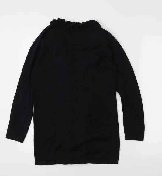 Cherokee Womens Black Knit Cardigan Jumper Size 10