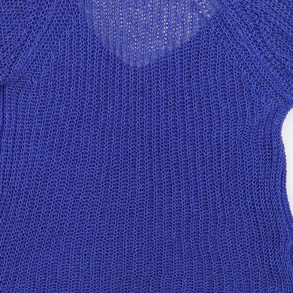 H&M Womens Blue Pullover Jumper Size XS