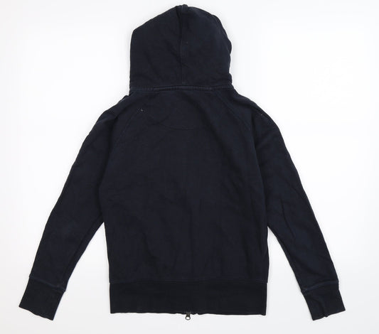 Preworn Boys Blue Full Zip Hoodie Size M