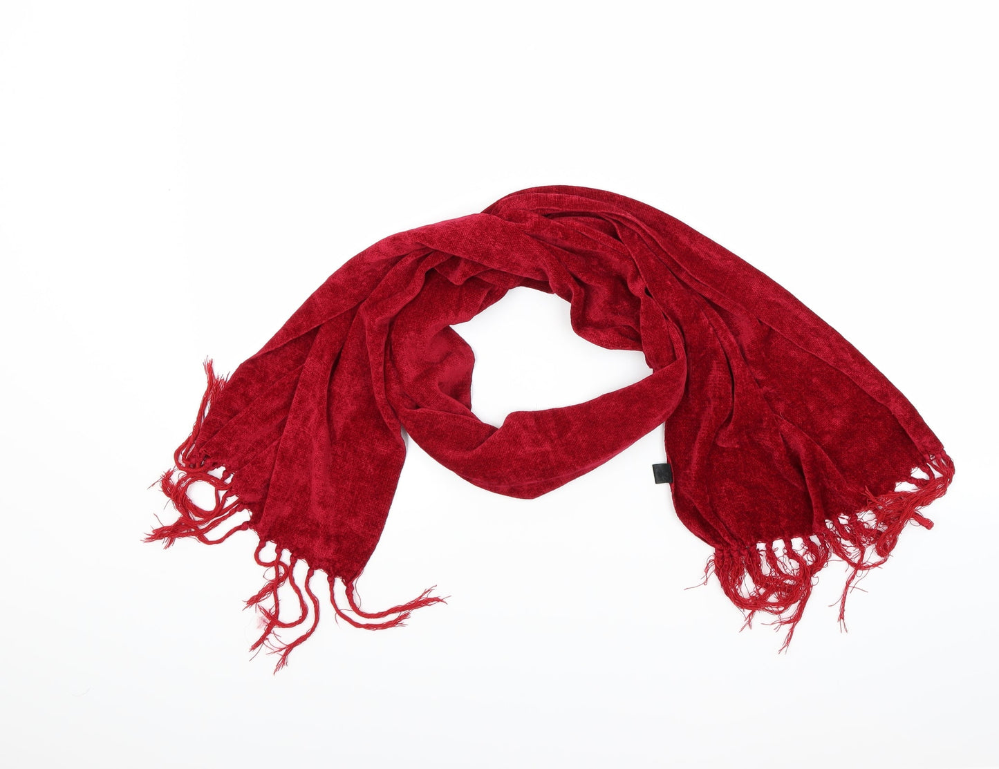 Preworn Womens Red Scarf