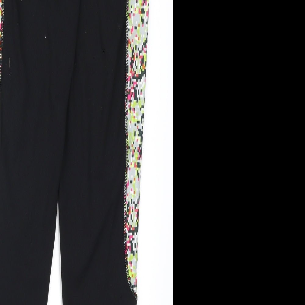 Work Out Womens Black Jegging Leggings Size XS L27 in