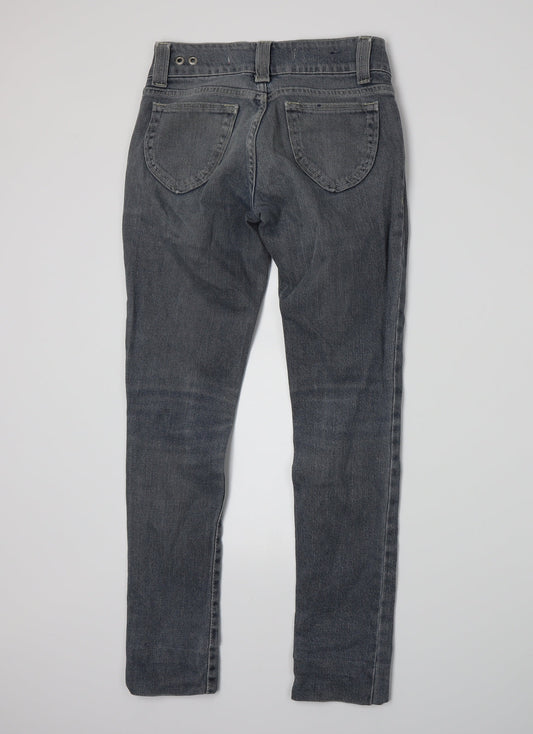 Tacosystem Womens Grey Denim Skinny Jeans Size 8 L28 in