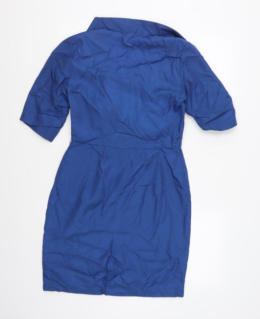 Ali Ro Womens Blue A-Line Size 6