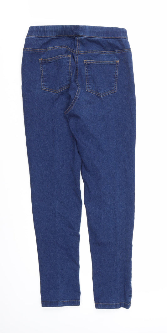Damart Womens Blue Denim Jegging Jeans Size 10 L28 in