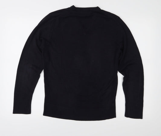 Woolworths Mens Blue Knit Pullover Jumper Size M