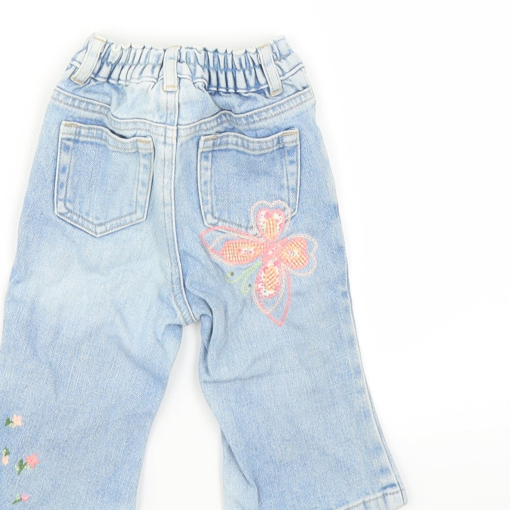 Gap Girls Blue Jeans Size 6-9 Months