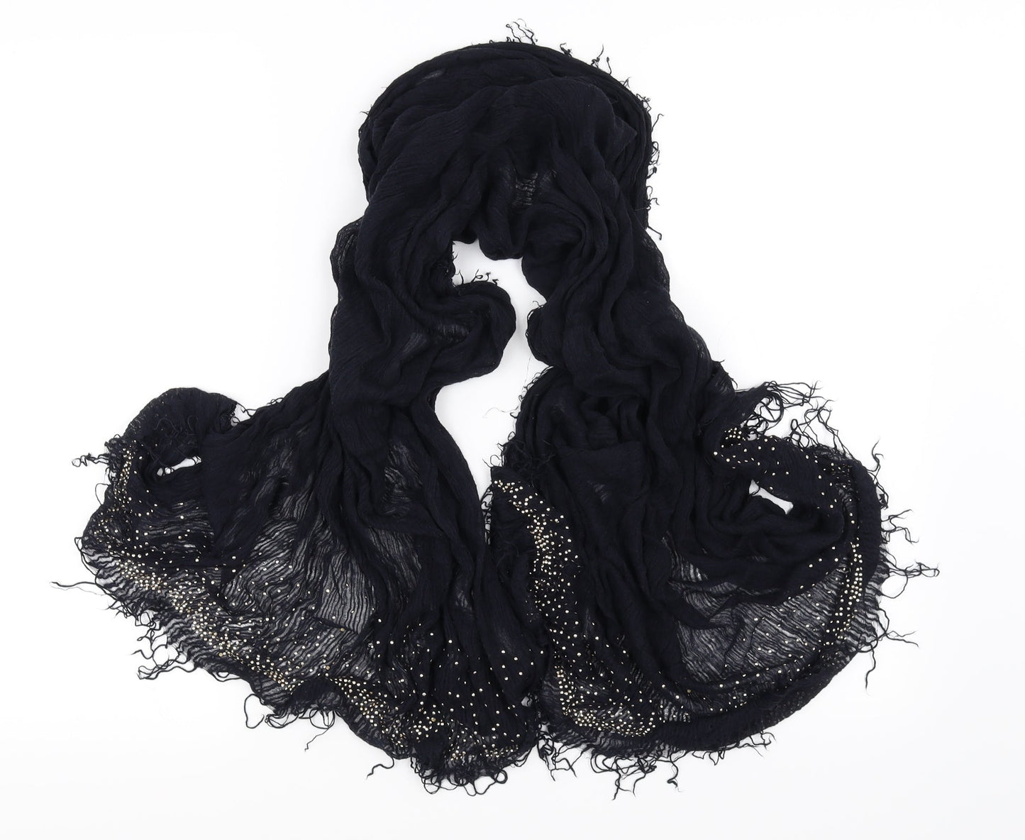 Preworn Black Scarf