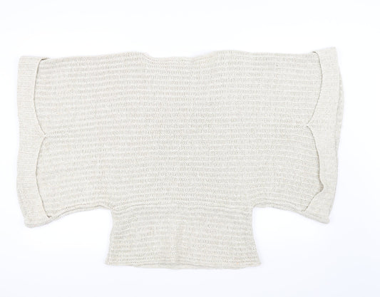 Brave Soul Womens Ivory Pullover Jumper Size S